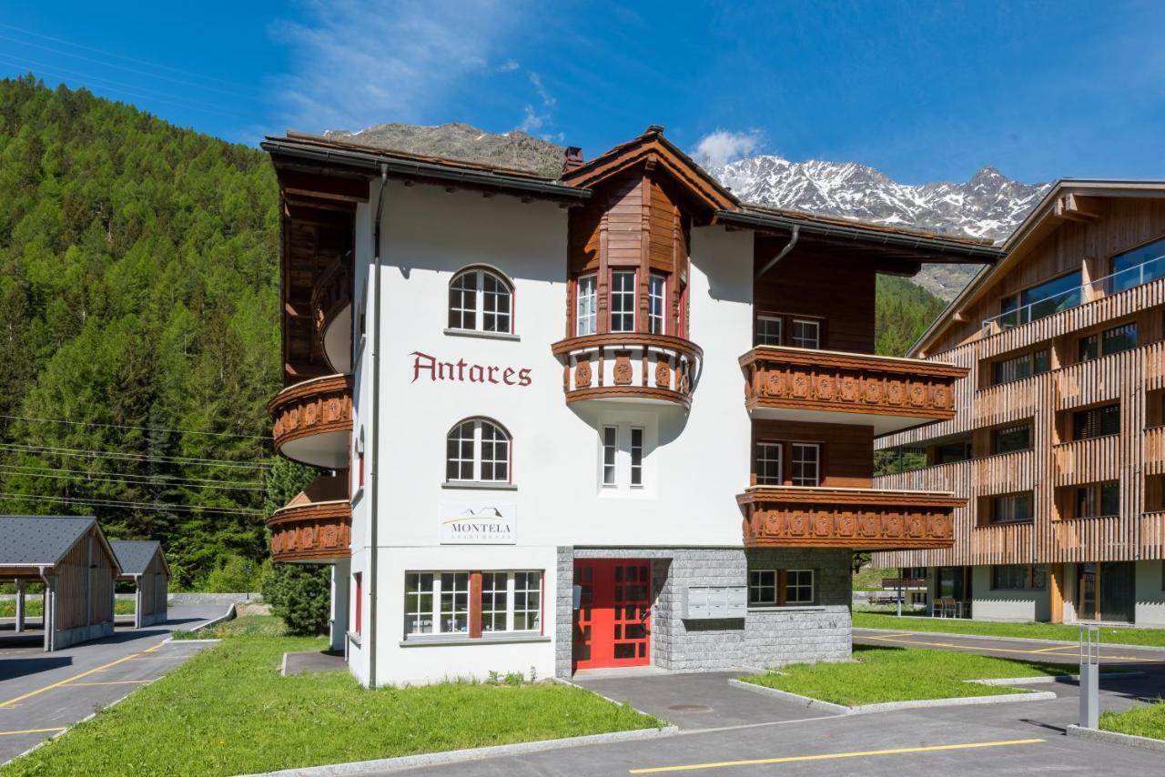Montela Hotel & Resort - Casa Antares Saas-Grund Exteriér fotografie